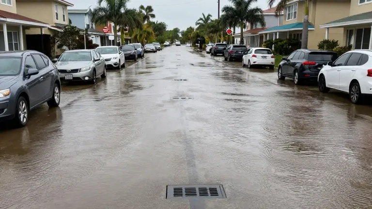 Illustration for: Fort Lauderdale warns Tuesday may bring worst king tide flooding