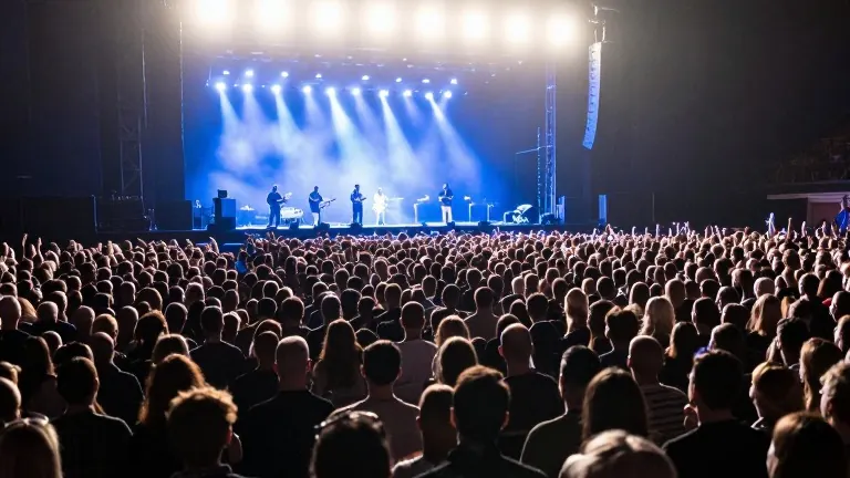 Illustration for: Macklemore's Benefit Concert Draws Sold-Out Crowd in Dublin